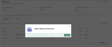 Settlements Overview