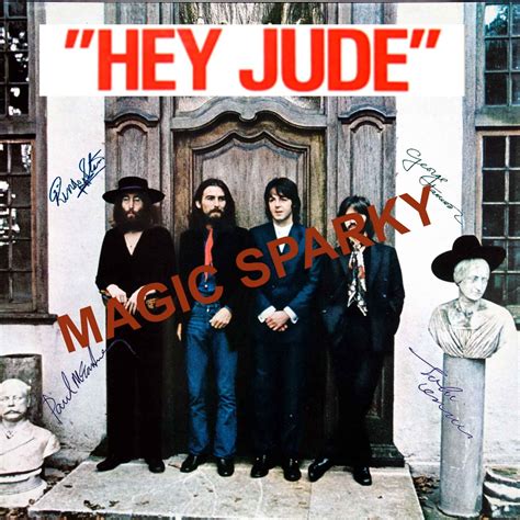 Beatles Hey Jude Album Cover