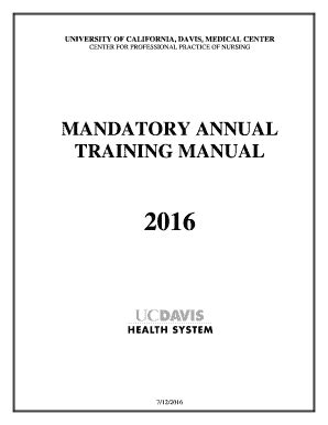 Fillable Online MANDATORY ANNUAL Fax Email Print - pdfFiller