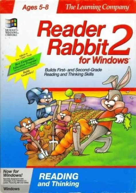 Image result for Reader Rabbit 2 CD-ROM