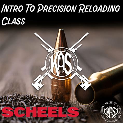 Precision Rifle Reloading Class at Scheels Wichita - Kansas Custom Rifles