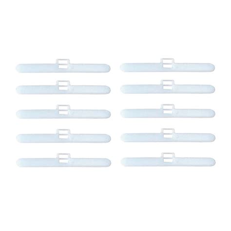 ⚡️Buy Maxbell 10 Pieces Vertical Blind Slat Top Hangers Slat Top ...