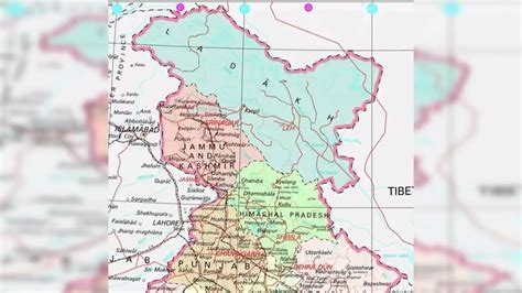 New Map Of India,புதிய இந்திய வரைபடம் வெளியீடு: எல்லை மீறும் சீனாவுக்கு ...