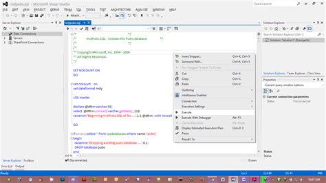 Image result for Visual Studio SQL in Forms