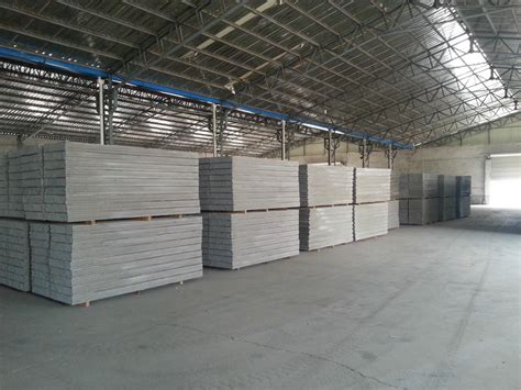 绵阳新型轻质隔墙板 ALC蒸压加气混凝土条板 轻钢结构棚户改造隔热墙板