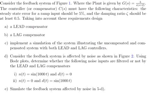 Simulink Feedback System with a Generic Compensator Controller 的图像结果