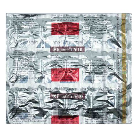 Rosufit CV 10 Capsule | Uses, Side Effects, Price | Apollo Pharmacy