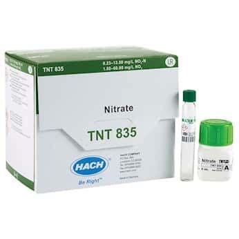 Hach TNT835 TNTplus® Spectrophotometer Chemistry, Low Range Nitrate, 0. ...