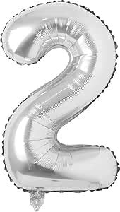 Beeban 32 Inch Birthday Number Helium Foil Balloon For Birthday ...