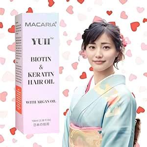 Buy Hair oil for hair growth with Biotin Keratin for men & women by ...