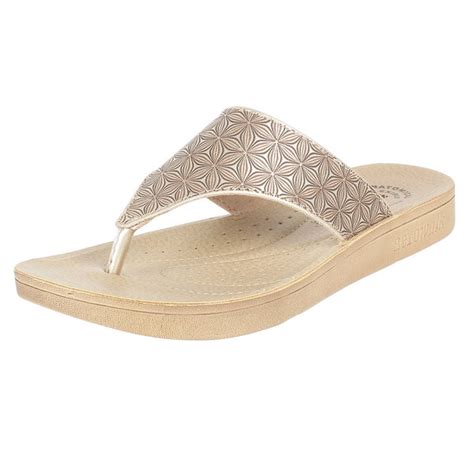 Aerowalk Women Slipper #MZH4 - GOLD – The Condor Trendz Store