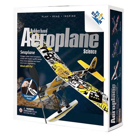 Playsteam Rubber Band Airplane Science - Seaplane India | Ubuy