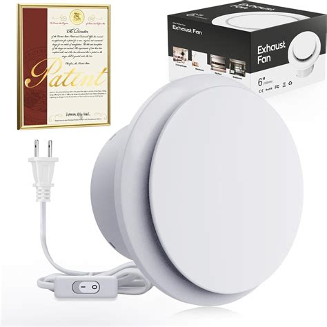 Amazon.com: HG Power 6 Inch Reversible Exhaust Fan with Remote Control ...