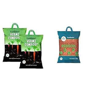TrustBasket Organic Vermicompost Fertilizer Manure for Plants - 10 KG ...