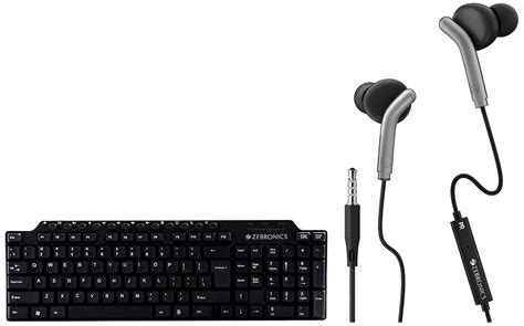 Amazon.in: Buy ZEBRONICS ZEB-KM2100 Multimedia USB Keyboard Comes with ...