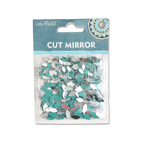 Cut Mirror Leaf 8/10/12Mm Each 15Gm X 3 Size Layer Pack – Itsy Bitsy
