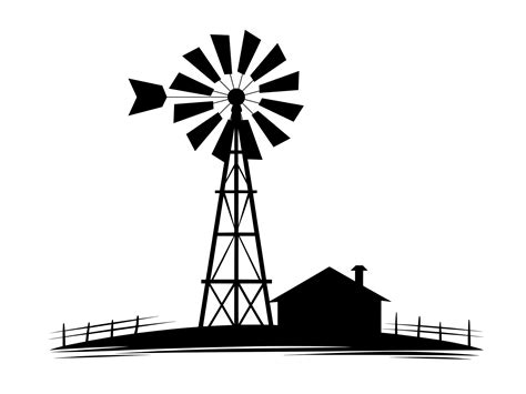 Farm Windmill Clip Art