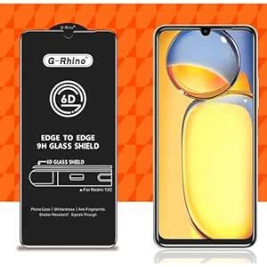 GORILLA PRO Tempered Glass Screen Guard for Redmi 13C 5G - Edge to Edge ...