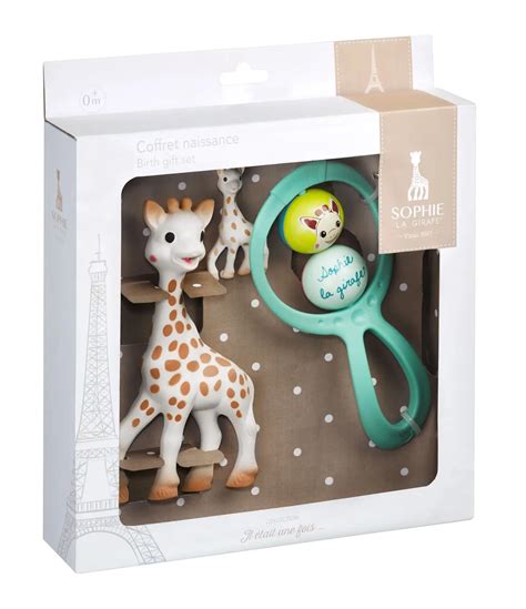 Sophie La Girafe - Gift Set Sophie La Girafe + Key chain + Swing Rattle ...
