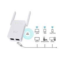 Wireless 300Mbps 802.11 AP WiFi Range Repeater Router Booster 2 ...