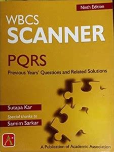 Wbcs Scanner Pqrs: Buy Wbcs Scanner Pqrs by SUTAPA KAR at Low Price in ...