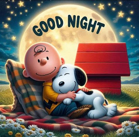 Pin by Rosie Cubero on Sweet dreams | Goodnight snoopy, Good morning ...