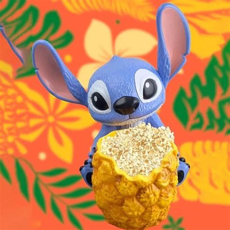 Star Trek and Lilo Stitch The Movie 2025 Pineapple Popcorn Bucket ...