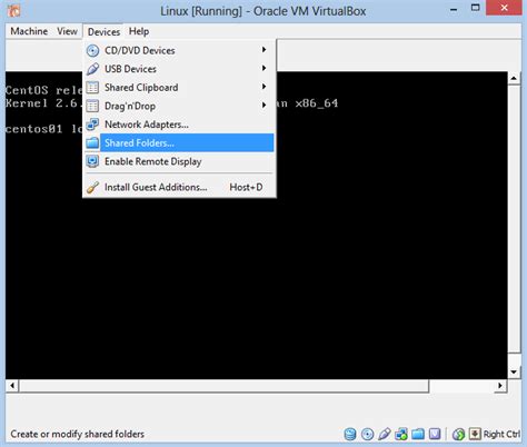 Image result for How to Add Shared Folder in Virtual Linux