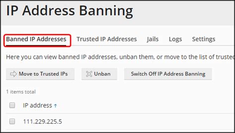 How to Unban IP blocked IP from Plesk - Diadem Technologies : Support ...