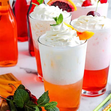 Neon Italian Cream Sodas Recipe Italian Cream Soda