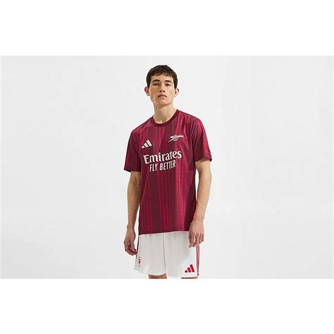 Arsenal adidas 25/26 Pre-Match Shirt | Official Online Store