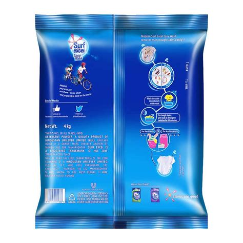 Surf Excel Easy Wash Detergent 4kg - Esail e-commerce