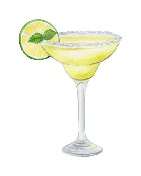 Margarita Drink Clipart