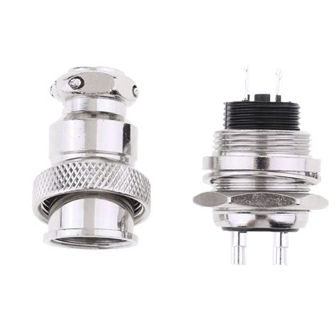 Premium GX20 2Pins Male And Female Metal Aviation Plug Panel Sockets C ...