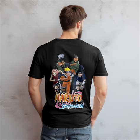 Naruto Printed T-shirt | The Custom Thread