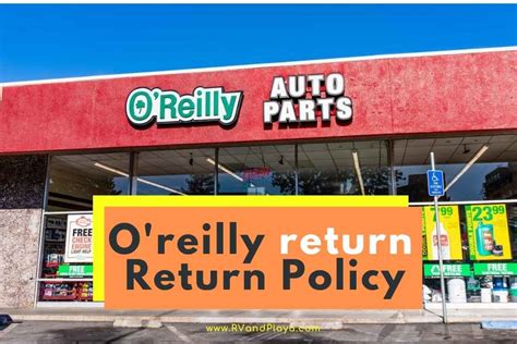 O'Reilly Return Policy (Secrets You´ll Never Imagine)