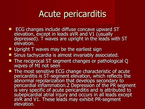 ECG: Pericarditis | PPT