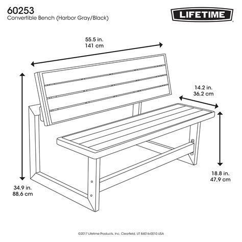 Standard Dimensions For A Bench at Erin Hopkins blog