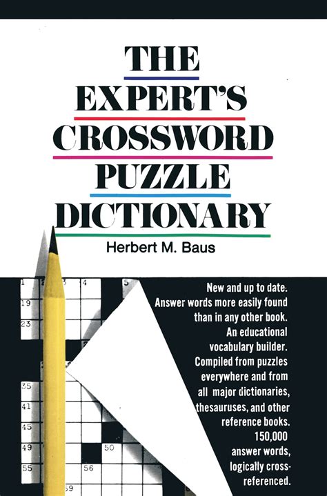 The Expert's Crossword Puzzle Dictionary by Herbert M. Baus - Penguin ...