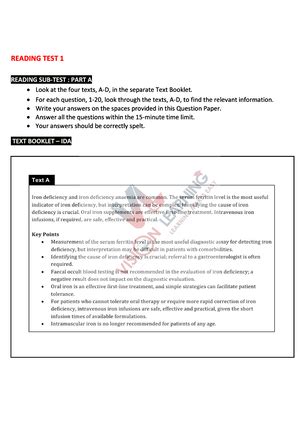 Ann Ballard - Oet - OET English writing - Studocu