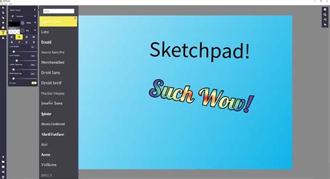 Sketchpad Tutorial 的图像结果