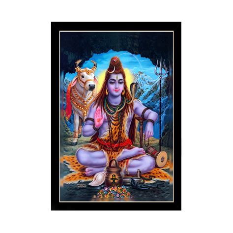 Dharvika Innovations Shiva Photo Frame | Shiva Parvati Photo Frame ...