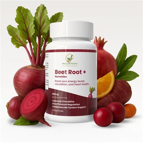 Beet Root + Gummies - Peculiar People Holistic