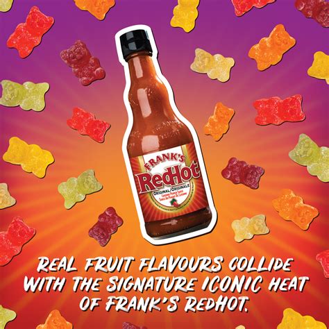 Frank's RedHot Spicy Gummy Bears – Huer Foods