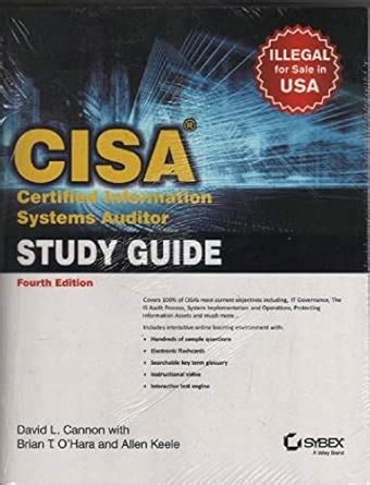 Buy CISA: Certified Information Systems Auditor Study Guide, 4ed (SYBEX ...