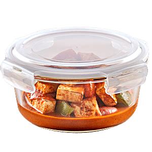 Buy Borosil Klip-N-Store Glass Container - Leak Proof, Scratch ...