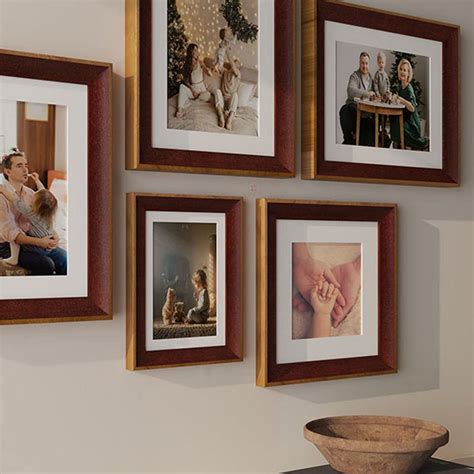 Art Street Set of 5 Adoring Premium 3D Photo Frame for Home Décor (Bro ...