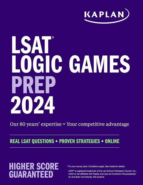 LSAT Logic Games Prep 2024: Real LSAT Questions + Proven Strategies ...