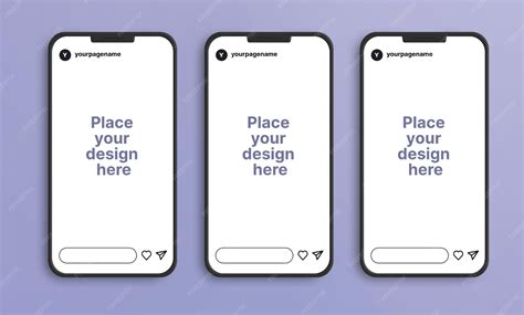 Premium PSD | Instagram story with phone mockup