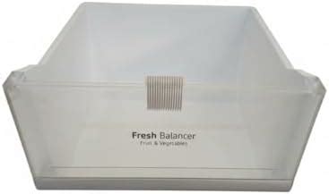 OM PLASTICS Vegetable Box Basket Suitable for LG Double Door side by ...